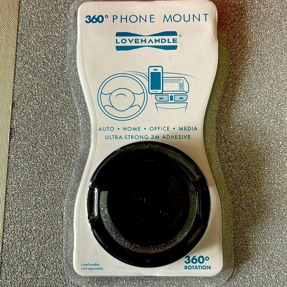 360 phone mount and grip